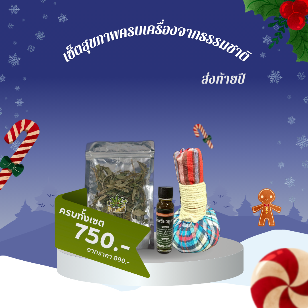 เซ็ตสุขภาพครบเครื่องจากธรรมชาติ